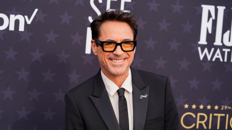 SANTA MONICA, CALIFORNIA - JANUARY 14: Robert Downey Jr. attends the 2024 Critics Choice Awards on January 14, 2024 in Santa Monica, California. (Photo by Presley Ann/Getty Images for SeeHer)