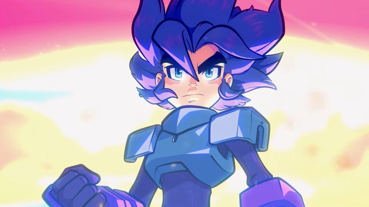 Sonic rencontre Mega Man dans le jeu de plateforme rétro à grande vitesse « Berserk Boy »
