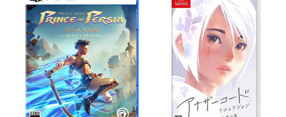 Sorties de jeux japonais de cette semaine : Another Code : Recollection, Prince of Persia : The Lost Crown, plus