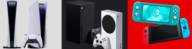 Tableaux comparatifs des ventes mondiales PS5 vs Xbox Series X|S vs Switch 2023 jusqu'en décembre