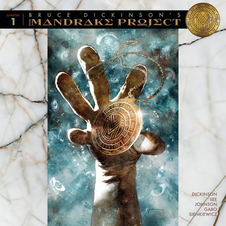 The Mandrake Project #1 de Bruce Dickinson devrait sortir le 17 janvier