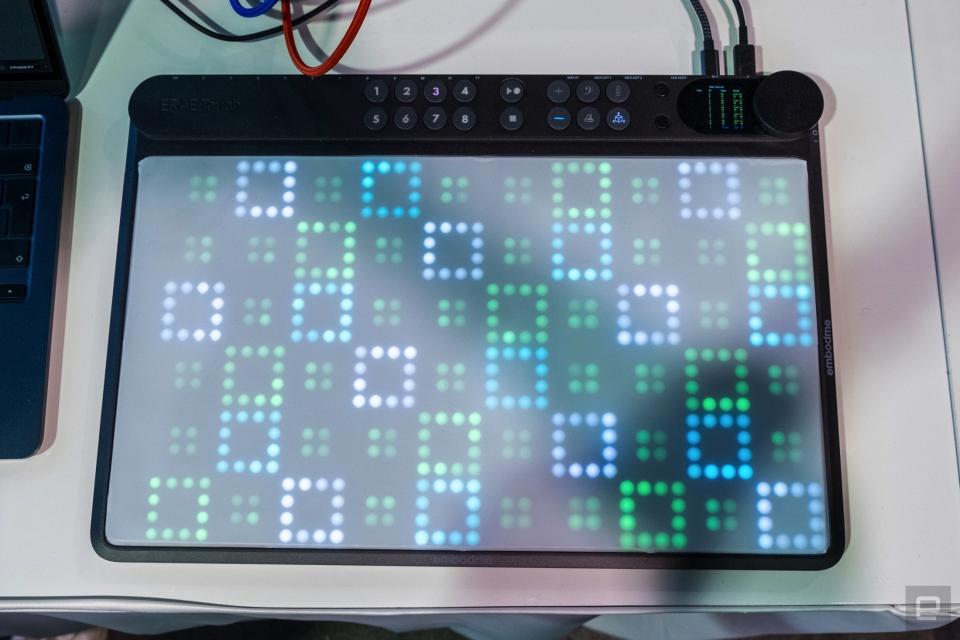 L'Embodme Erae II au NAMM 2024.