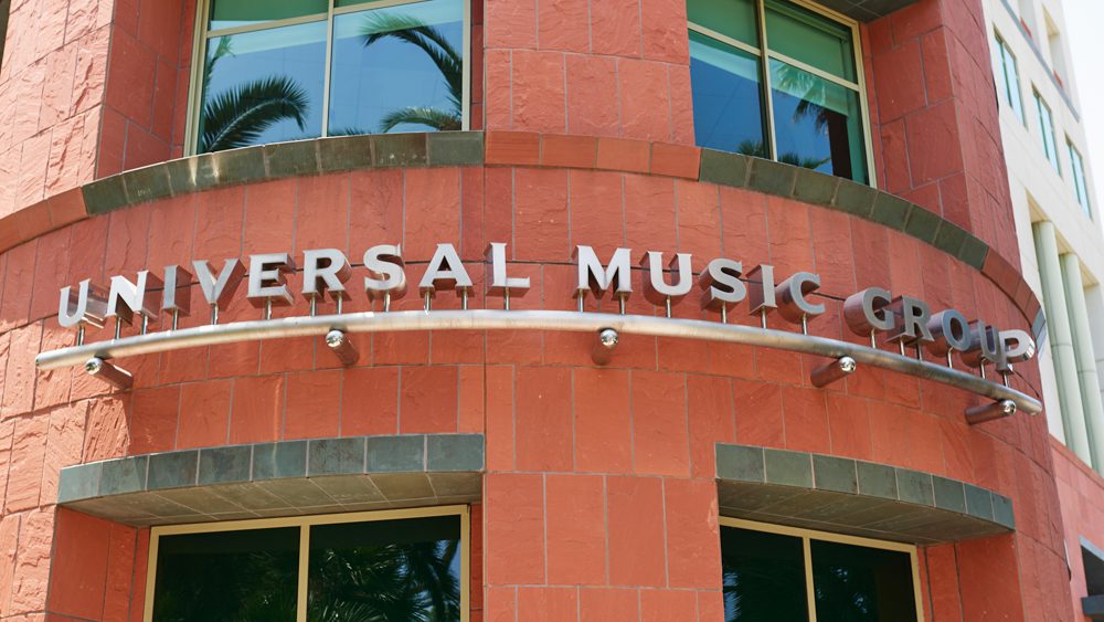 Universal Music Group in Santa Monica, California on June 22, 2020.