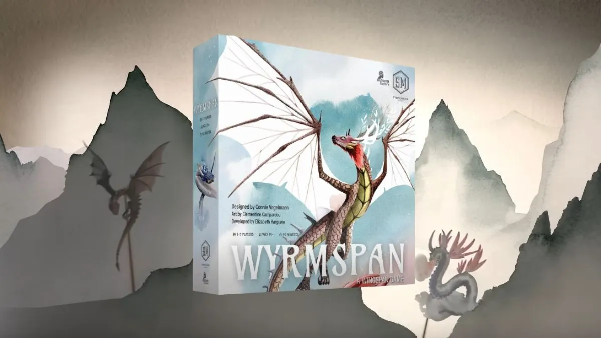 Wingspan obtient une version fantastique avec des dragons appelés Wyrmspan
