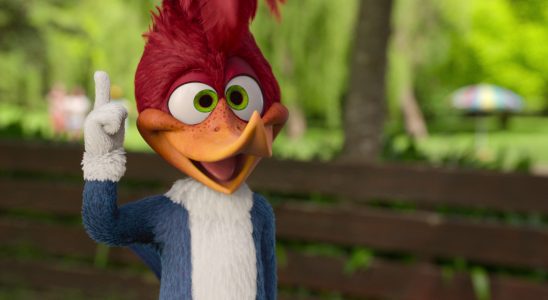 Woody Woodpecker in Netflix's Woody Woodpecker Goes to Camp.