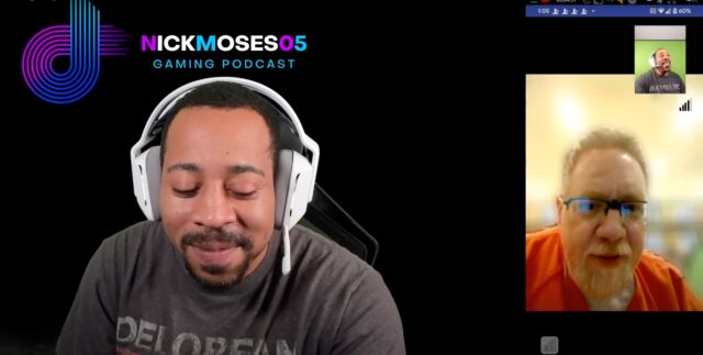 Bowser apparaît sur le podcast Nick Moses Gaming depuis un centre de détention de l'État de Washington en 2023.