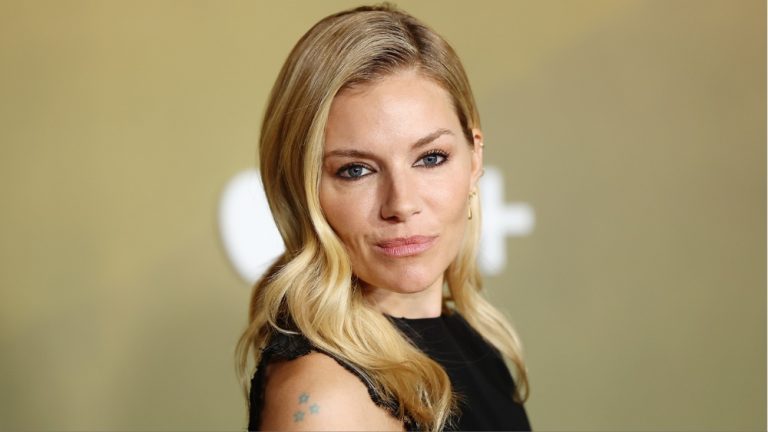 Sienna Miller attends the Apple Original Series "Extrapolations" red carpet premiere event at Hammer Museum on March 14, 2023 in Los Angeles, California