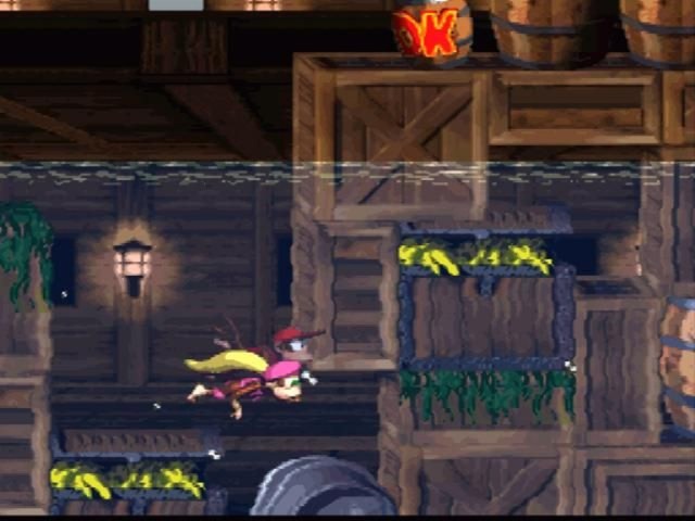 Donkey Kong Country 2 Niveau d'eau