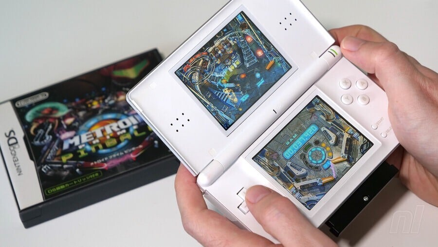 Nintendo DS avec Metroid Prime Pinball