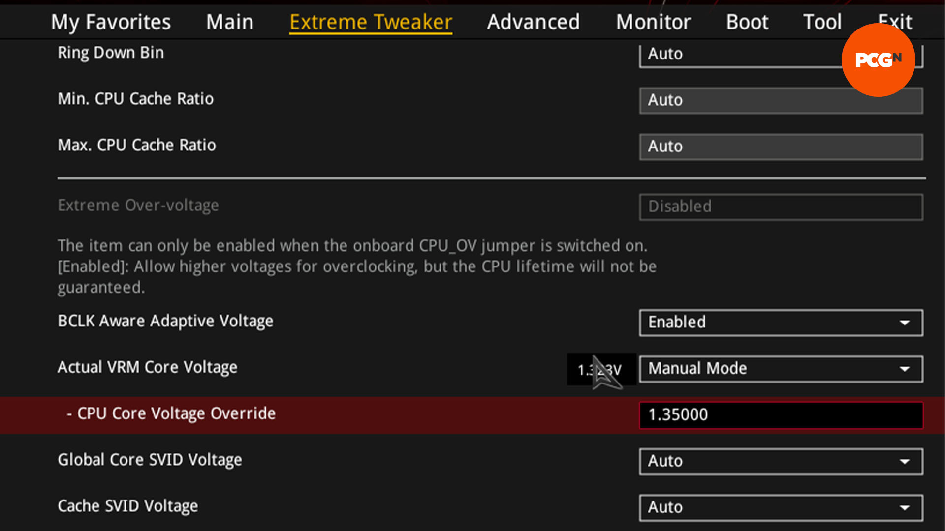 Comment overclocker un Core i5-13600K : paramètres de tension