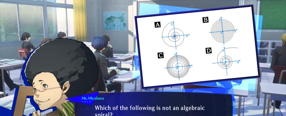 All Class Answers In Persona 3 Reload