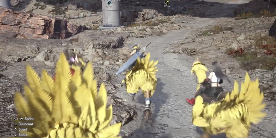 Chocobo de la Renaissance de Final Fantasy VII