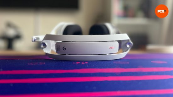 Test de l'Astro A50X - Une vue du bandeau 