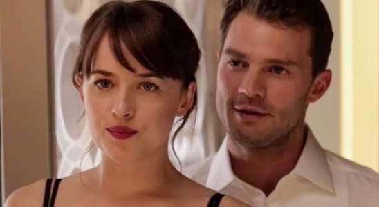 Christian Grey and Anastasia Steele date in Fifty Shades Darker