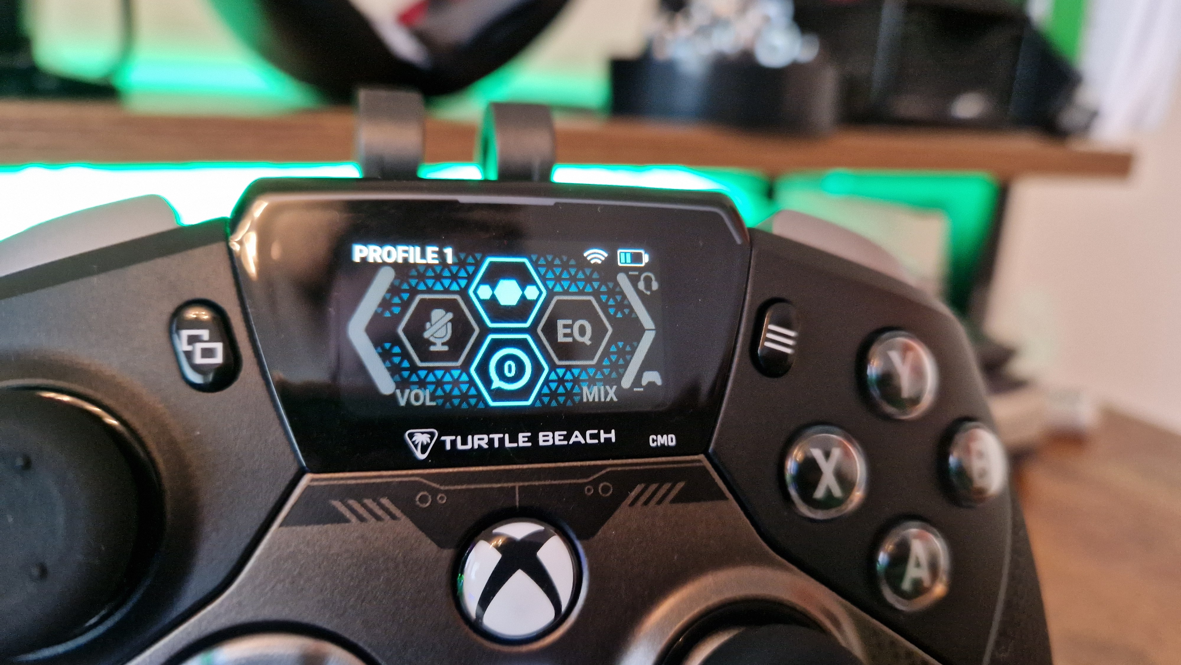 Mini-écran et interface utilisateur de Turtle Beach Stealth Ultra Wireless