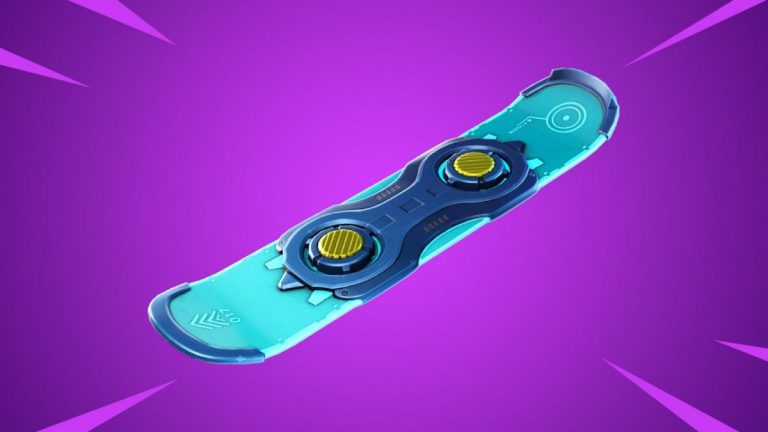 A Driftboard in Fortnite.