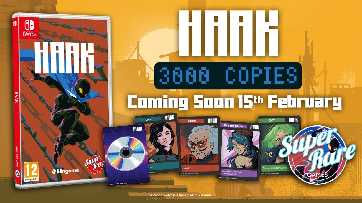 Haak obtient une sortie physique sur Switch
