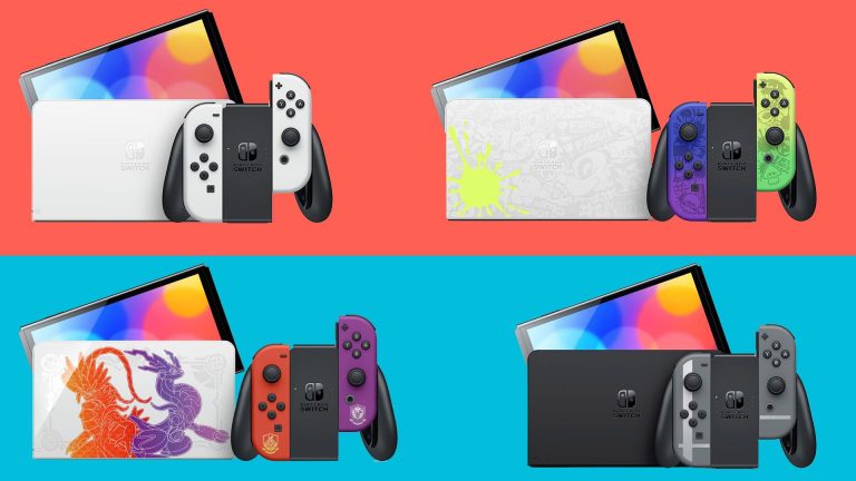 Modèles Nintendo Switch, variations de couleurs et éditions limitées
