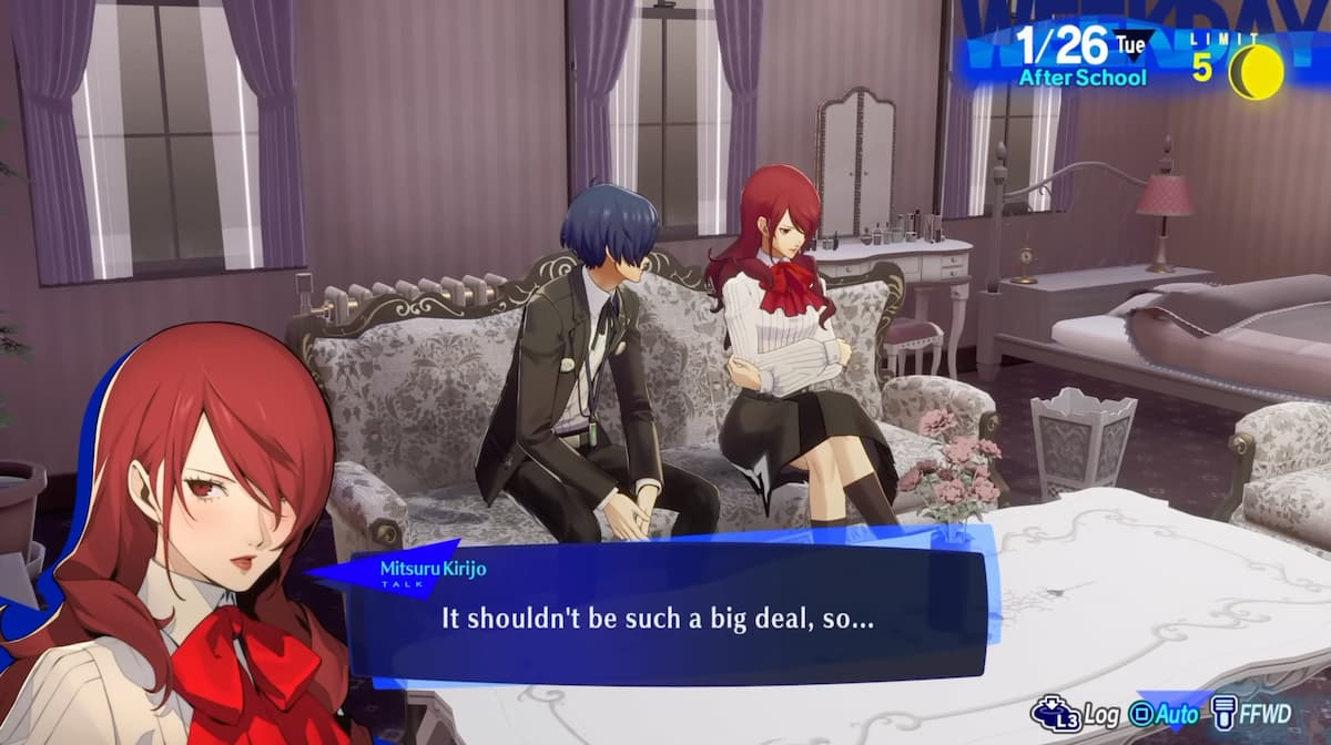 Persona 3 Reload explique les multiples conséquences de la romance
