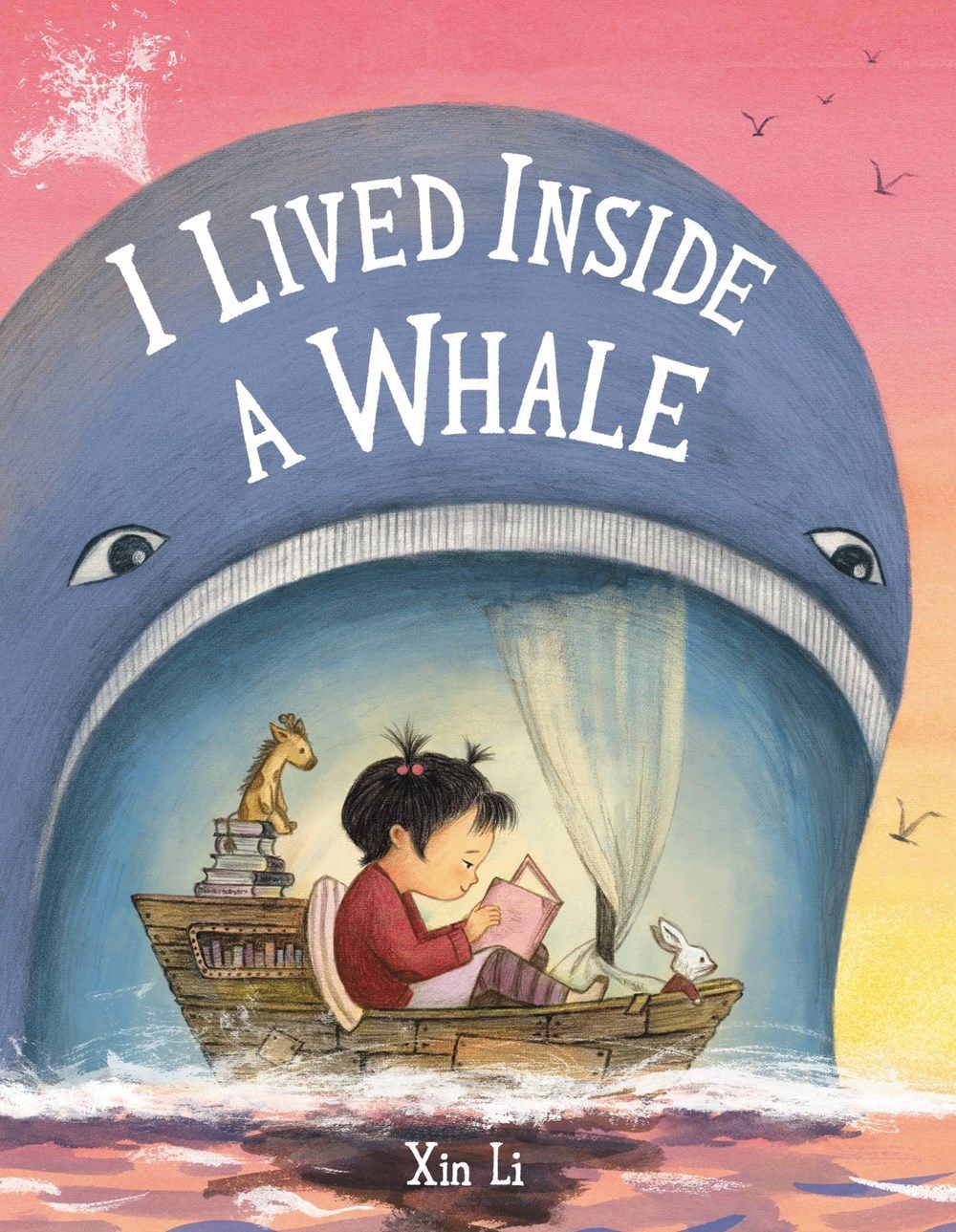 Couverture de J'ai vécu à l'intérieur d'une baleine de Xin Li 