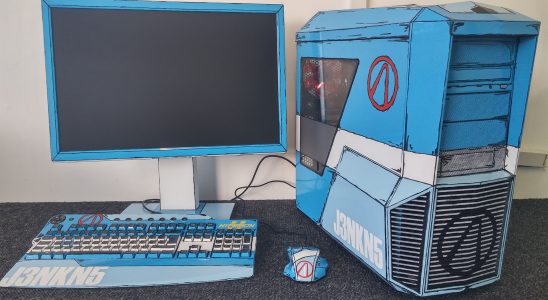 Ce PC de jeu Borderlands en cel-shaded est une œuvre d'art