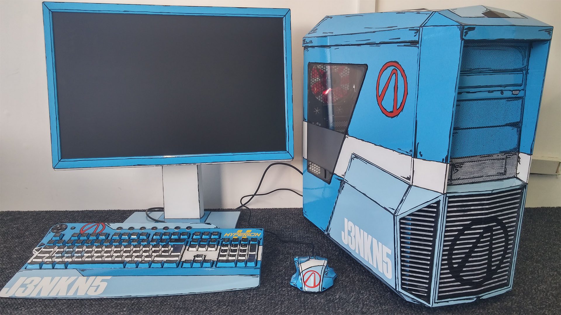 Ce PC de jeu Borderlands en cel-shaded est une œuvre d'art
