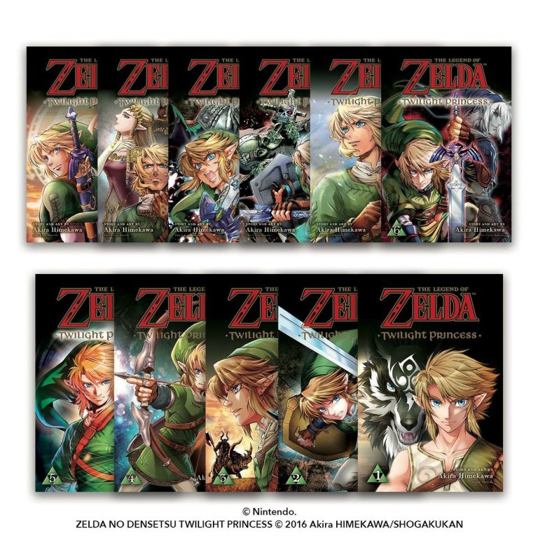 Le coffret manga Twilight Princess dévoilé
