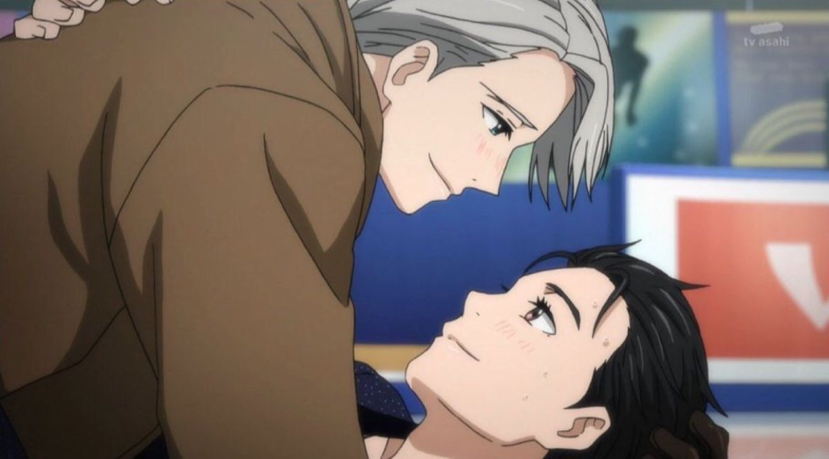 Victor s'est effondré sur Yuri