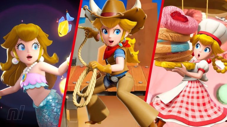  Princesse Peach : Showtime !  Toutes les transformations de tenues – Chaque costume révélé jusqu'à présent
