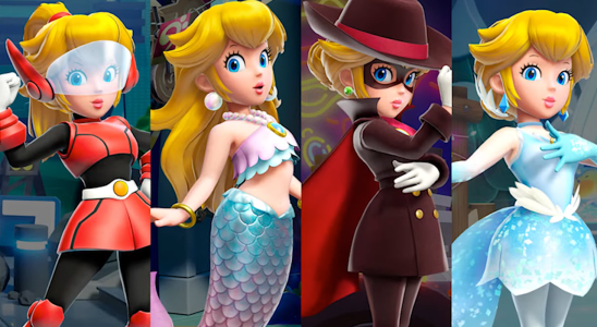 Princess Peach : la bande-annonce de Showtime présente quatre toutes nouvelles transformations