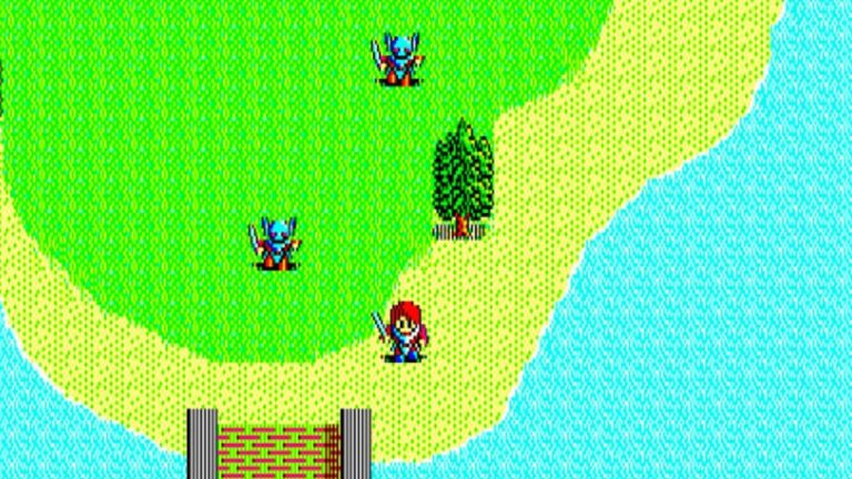 Ys EggConsole PC-88 adventure screen