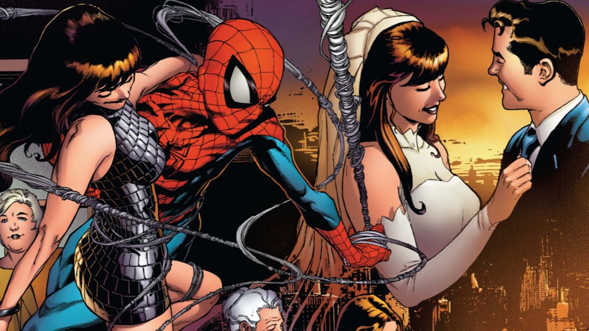 Peter Parker and Mary Jane Watson in Marvel Comics