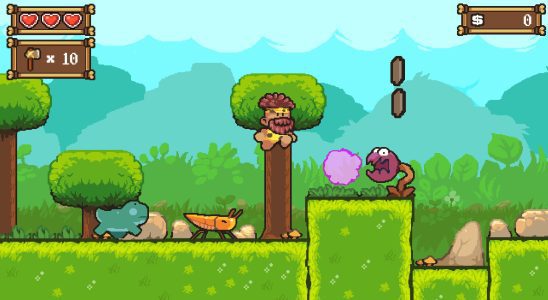 Le jeu de plateforme de style 16 bits Caveman Ransom arrive sur Switch cette semaine