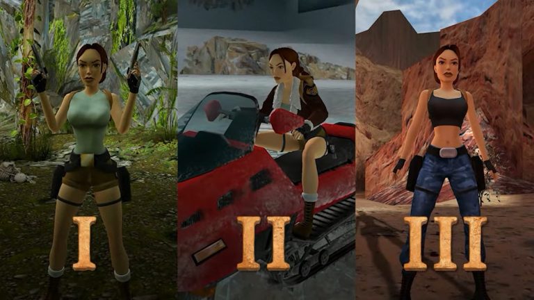 Fréquence d'image et résolution remasterisées de Tomb Raider I-III
