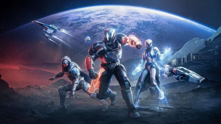 Destiny 2 vous permet de jouer le rôle du commandant Shepard avec des produits cosmétiques Mass Effect disponibles maintenant
