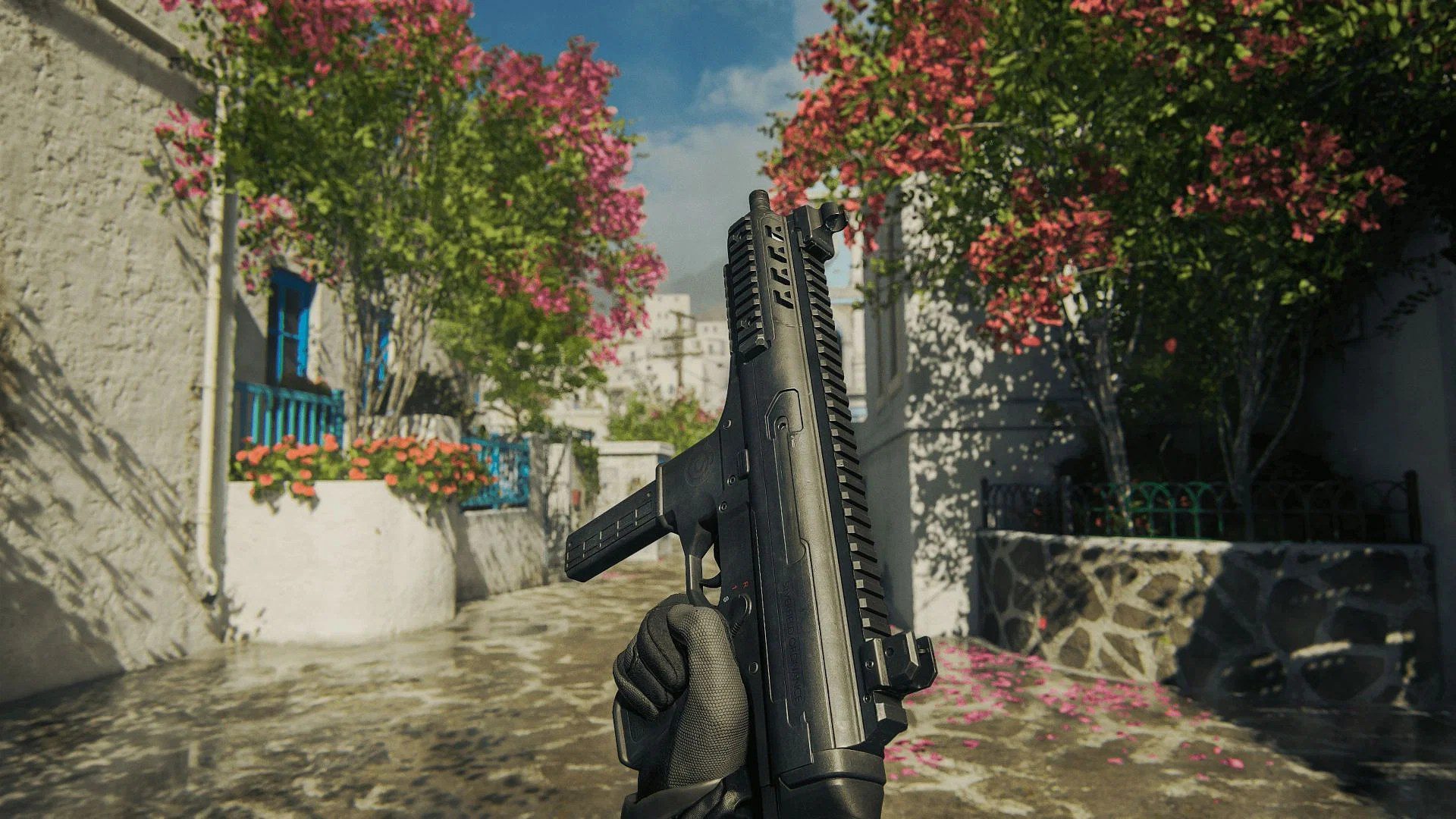 An SMG in Modern Warfare 3