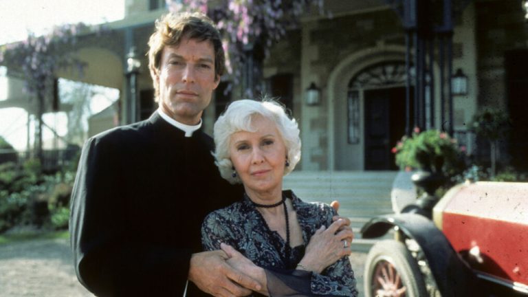 Richard Chamberlain and Barbara Stanwyck in 1983 TV Miniseries 