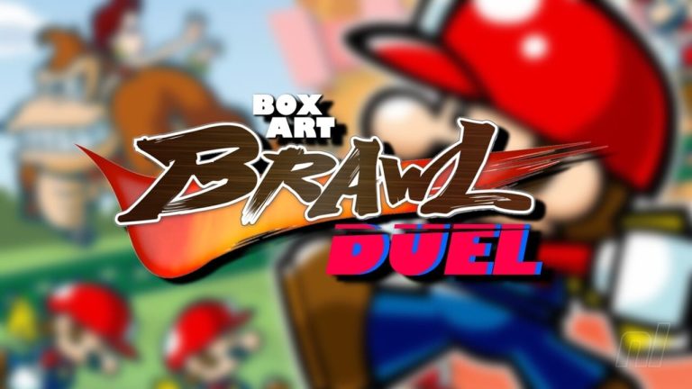  Box Art Brawl - Duel : Mario contre Mario.  Donkey Kong 2 : La Marche des Minis
