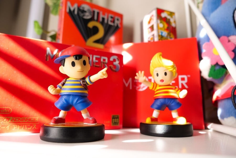 Ness Amiibo et jeux de mères