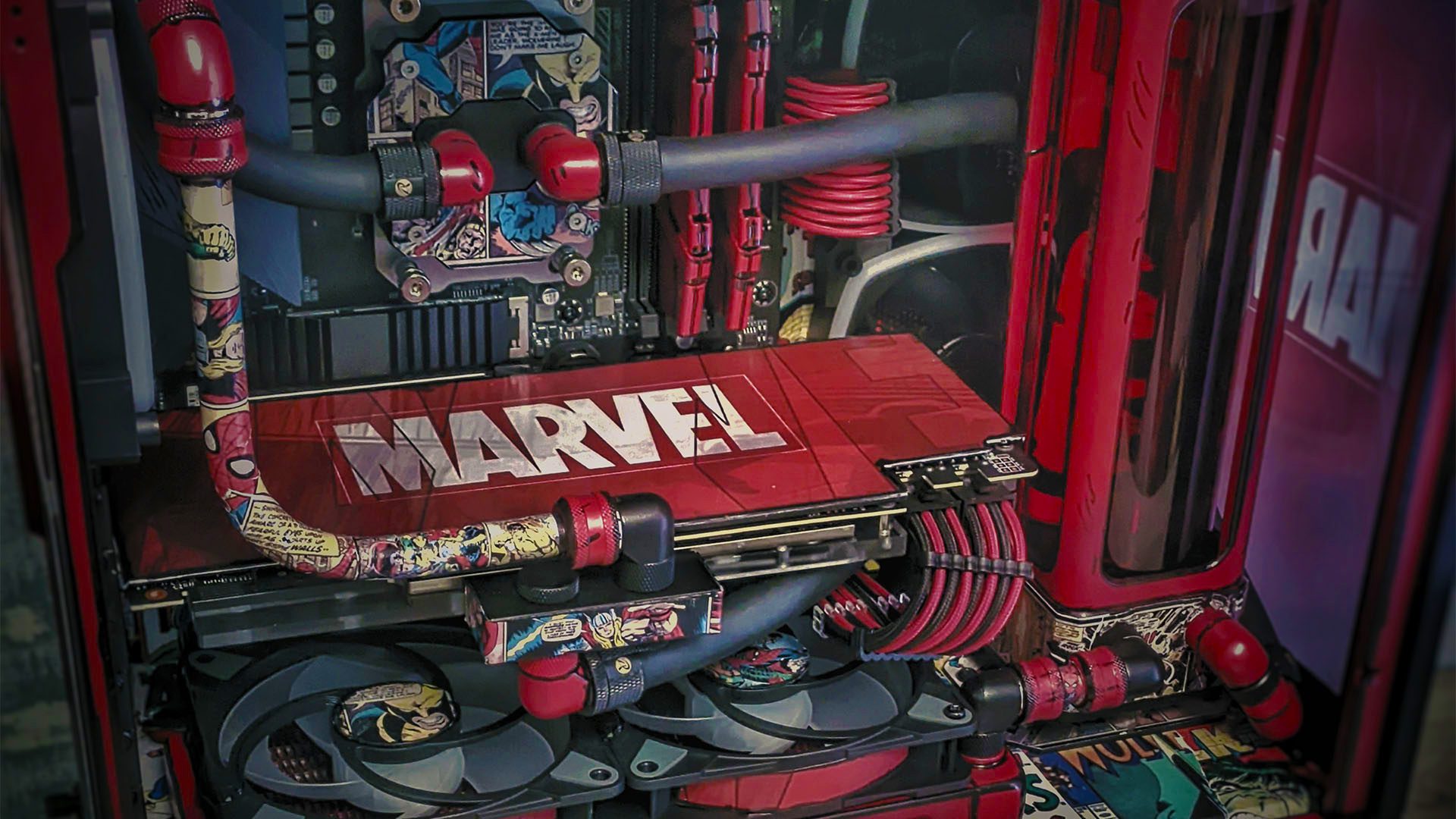 Ce PC de jeu de bande dessinée Stan Lee Marvel est incroyable
