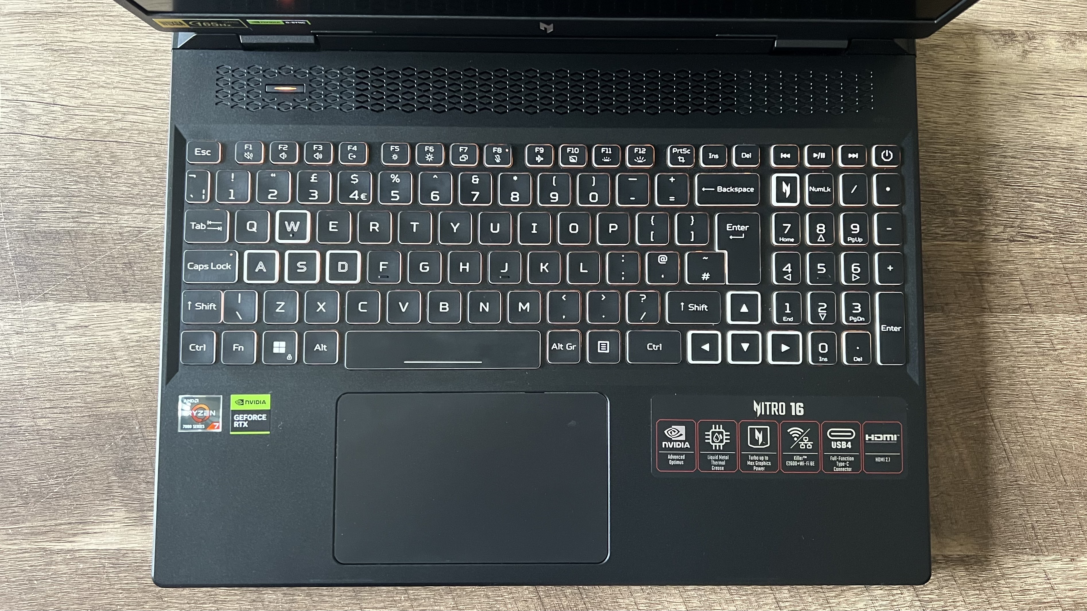 Clavier Acer Nitro 16