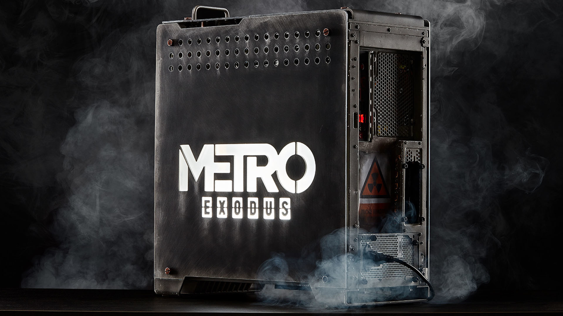 Le côté de la construction du PC de jeu Metro Exodus