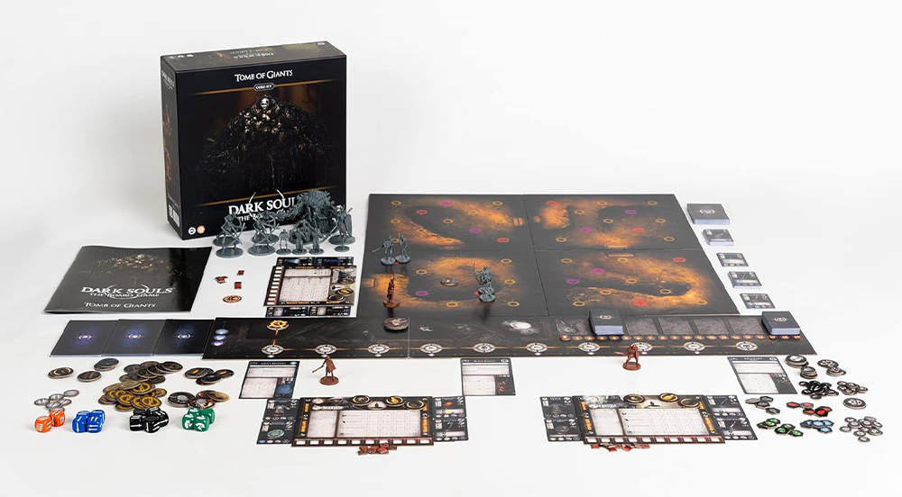 Dark Souls : Le jeu de société - Coffret de base La Tombe des Géants