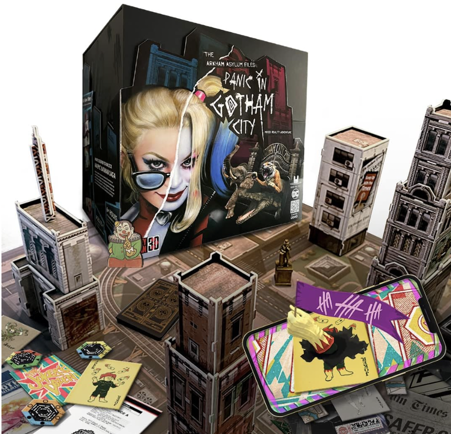 Jeu de société Arkham Asylum : Panique à Gotham City