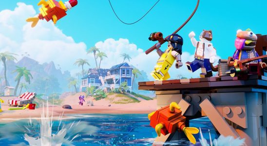 Même Lego Fortnite adore les mini-jeux de pêche