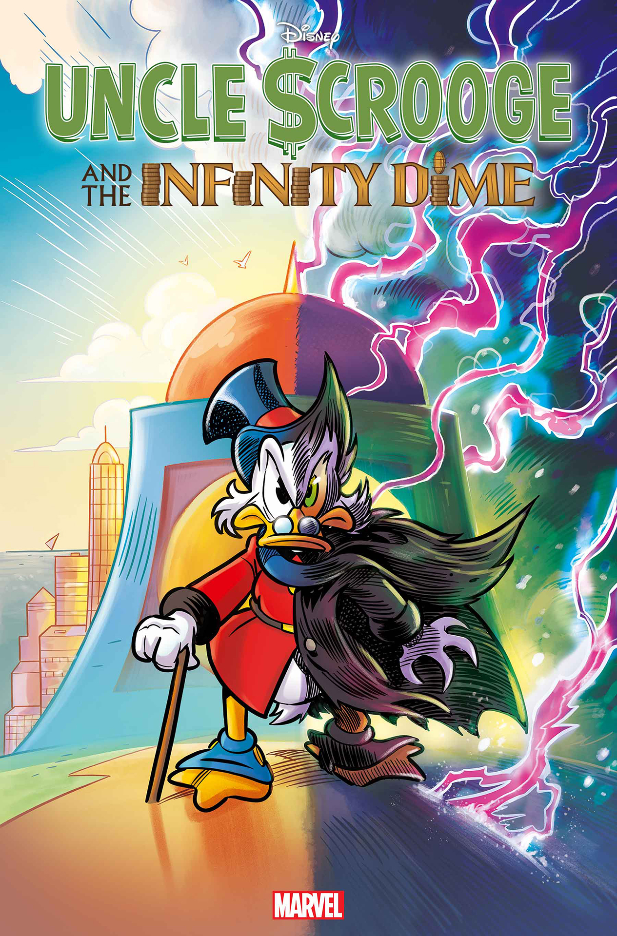 Couverture de Oncle Scrooge et Infinity Dime #1 par Lorenzo Pastrovicchio