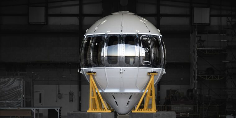 Vols d’essai en cours pour le ballon de luxe à haute altitude de Space Perspective