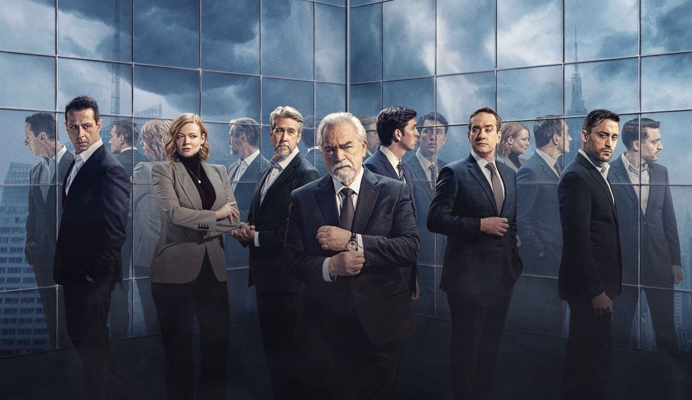 art clé de l'affiche du casting de la saison 4 de la succession, saison de la succession 4, casting de la saison 4 de la succession, affiche de la saison 4 de la succession, casting de la succession