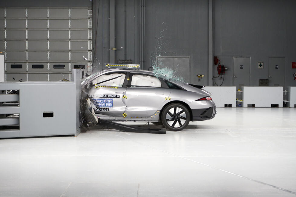 La Hyundai Ioniq 6 a également remporté le prix Top Safety Pick+ pour 2024.