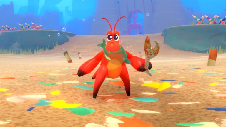 Vous pouvez incarner un crabe amoureux des déchets dans ce nouveau jeu indépendant de type soul
